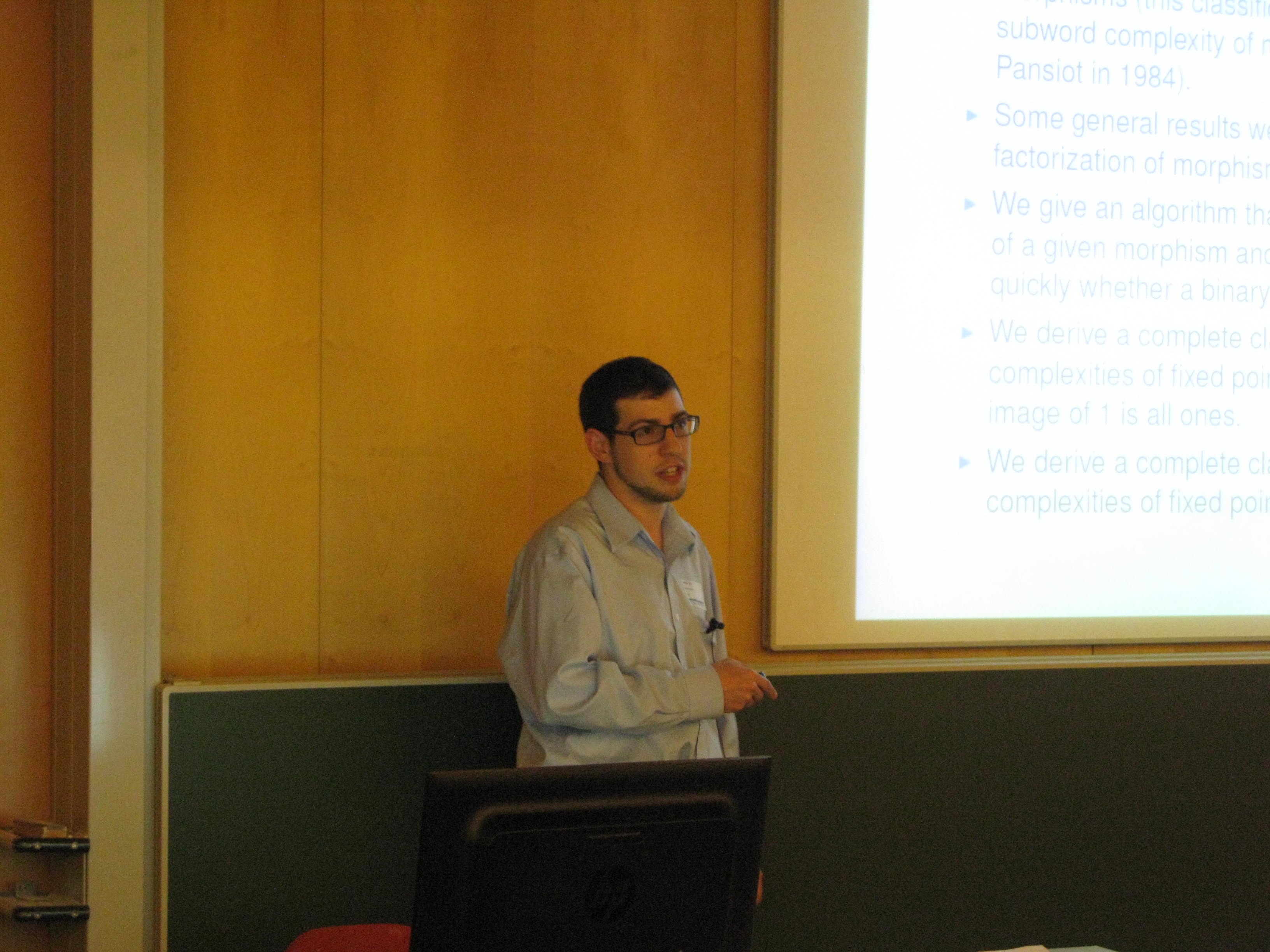 Nathan Fox presenting at DLT 2013.