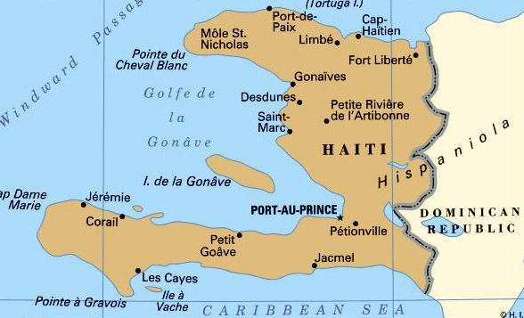 Haiti Political Map