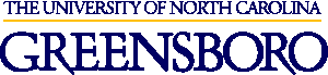 Web site of The University of North Carolina at Greensboro