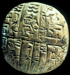 round tablet