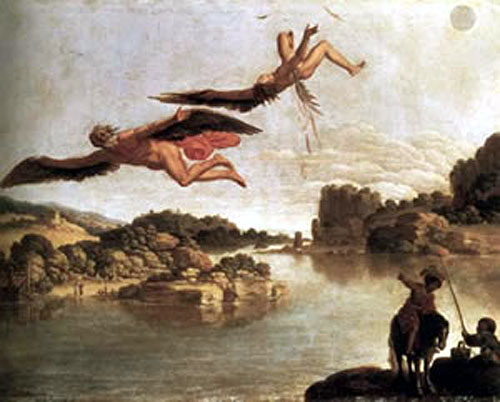 Icarus painting